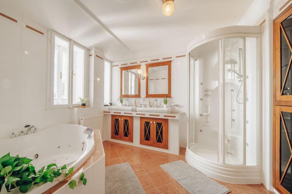Апартаменты Magnificent Historical Penthouse In The Heart Of Прага Экстерьер фото